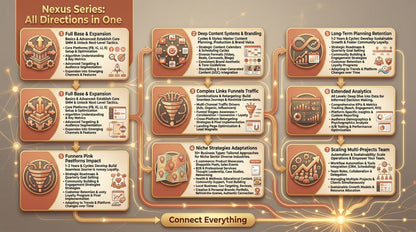 Nexus Series infographic with various features and benefits