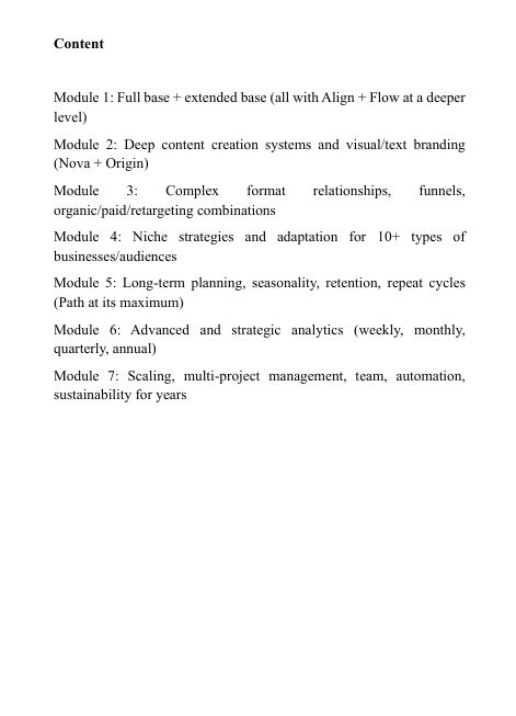 Text guide 'Nexus Series' preview